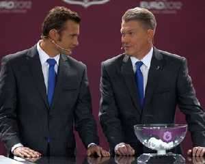 Шевченко і Блохін презентують талісман Євро-2012