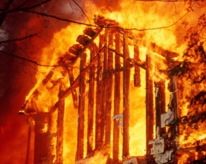 В Луганской области сгорела единственная жительница села