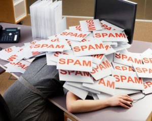 Украина стала третьей в мире по количеству спама