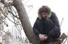 Застройщики загнали киевлян на деревья (ФОТО)
