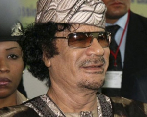 Каддафі завів собі українську коханку