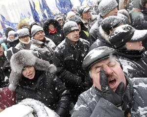 Морози не злякали підприємців. На Майдан вийшло 15 тисяч