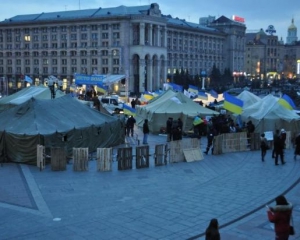 На Майдане милиция задержала митингующих. Один попал в больницу