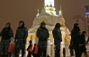 Детские аттракционы на Майдане охраняет милиция
