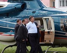 Вертолетная площадка для Януковича обойдется в 60 миллионов