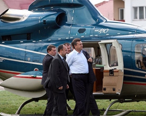 Від вертолітного майданчика Януковича побудують міст