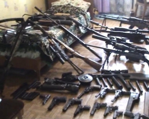 У киевлянина нашли крупнейший за последние 5 лет арсенал оружия 