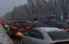 &quot;Ледяные&quot; пробки в Москве уже растянулись на десятки километров (ФОТО)