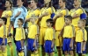 Сборная Украины начала год на 34-м месте в рейтинге ФИФА