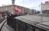 Перед завтрашнім протестом підприємців на Майдані встановили металеву огорожу (ФОТО)
