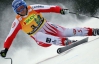 Австрийский горнолыжник едва не разбился на тренировке (ВИДЕО)