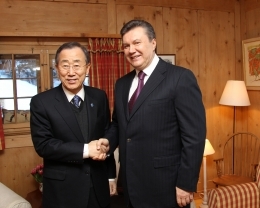 Янукович пообіцяв посприяти продовольчій безпеці світу