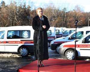 Тимошенко предлагает прокурорам засунуть ноши в вертолет Януковича