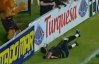 Бразильський голкіпер отримав серйозну травму, святкуючи забитий гол (ВІДЕО)