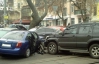 У Києві на Подолі дорогу не поділили відразу 5 автівок (ФОТО)