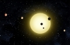 Телескоп НАСА нашел систему из шести экзопланет (ФОТО)