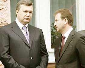 Янукович і Попов поговорили про світле майбутнє Києва