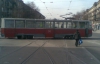 В Мариуполе с рельс также сошел трамвай с пассажирами (ФОТО)