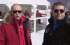 Путин и Медведев покатались на лыжах в Сочи 