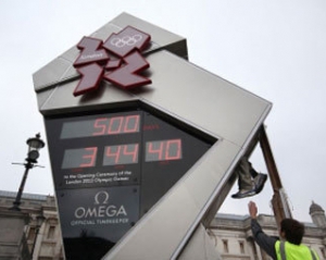 В Лондоне вышли из строя Олимпийские часы