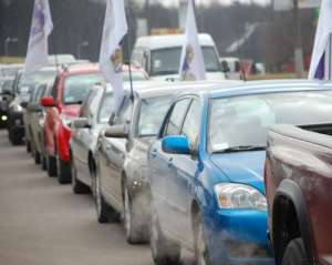 В Днепропетровске запретили автомайдану идти колонной