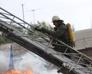 В Днепропетровске в пожаре на складе погиб человек