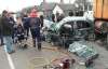 Украинец погиб во время аварии в Чернигове, разбив вдребезги свою машину