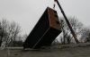 У Тернополі на стадіоні впало 11-тонне табло