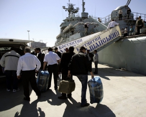 Український корабель висадив на Мальті іноземців з Лівії