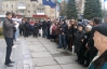 В Виннице акцию протеста у мэрии организовал слесарь-сборщик
