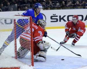 Сборная Украины обыграла Польшу на чемпионате мира по хоккею