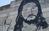 В Ивано-Франковске на стене завода нарисовали огромную икону Христа