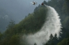 Пожар уничтожает леса на юге Швейцарии