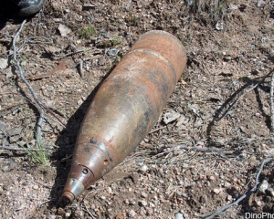 На Тернопольщине два крестьянина распиливали фугасный снаряд болгаркой