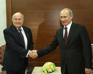 Блаттер зустрівся з Путіним у Москві