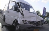 Киевская маршрутка с пассажирами врезалась в грузовик