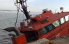В Одесском порту корабль раздавил катер о причал