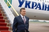В Ужгороде самолет Януковича поднял тучи пыли