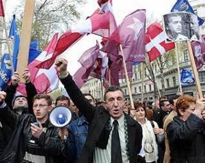 Оппозиция Грузии объединилась для акций протеста