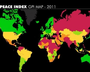 Україна посіла 68-ме місце у рейтингу миролюбності