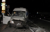 На Херсонщине водитель заснул за рулем и врезался в микроавтобус