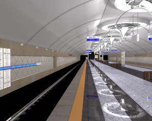Киевские метростроевцы обещают к новому году станцию &quot;Выставочный центр&quot;
