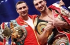 Братья Кличко завоевали все чемпионские титулы в супертяжелом весе