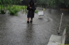 Очередной потоп в Киеве: частный сектор ушел под воду