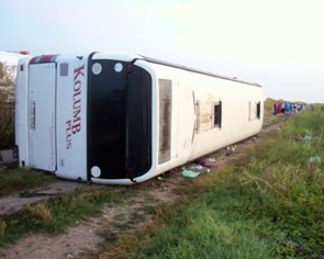 46 українських дітей постраждали в аварії автобуса в Румунії