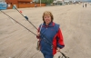 Вітренко ловила рибу на Байкалі "українськими черв'яками"