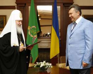 Патріарх Кирило помолився на дачі у Януковича - ЗМІ
