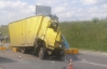 Вантажівки з піском та хлібом зіткнулись у смертельному ДТП