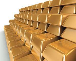Цена на золото упала после подъема до очередного рекорда