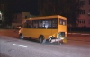 В центре Киева "Тойота" отфутболила маршрутку в отбойник